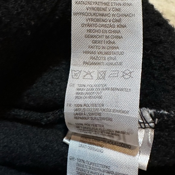 Everlast Girl’s Black and Pink Logo Hoodie Size 10 - Picture 6 of 9